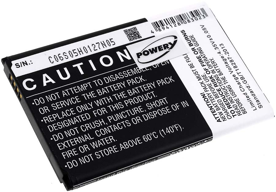 Acumulator compatibil Samsung model EB-N750BBC