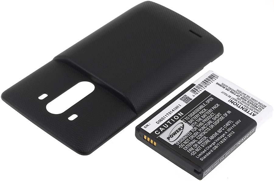 Acumulator compatibil LG LS990 LTE negru 6000mAh